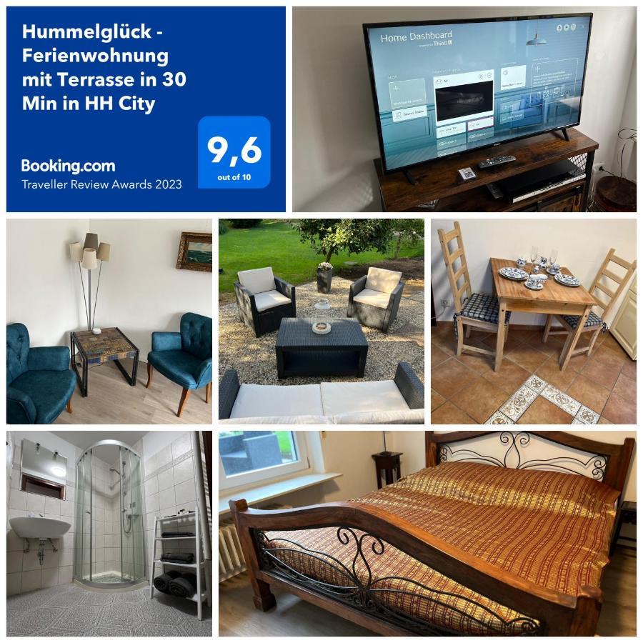 Hummelglueck - Ferienwohnung Mit Terrasse In 30 Min In Hh City Bendestorf المظهر الخارجي الصورة